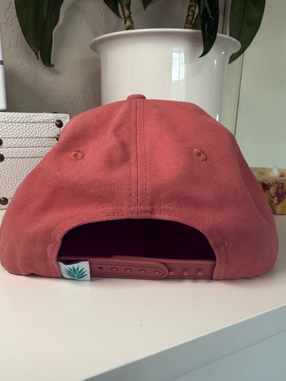 NWOT Sendero Provisions Unisex Logo Hat in Pink / Red - Picture 5 of 8